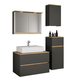 VCM Conjunto De Muebles De Ba&ntilde;o Con Lavabo Cosila-a 80 150x120x51 - Vcm
