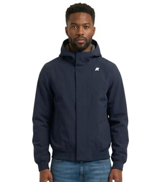 K-Way Navy Blue Hood Jacket