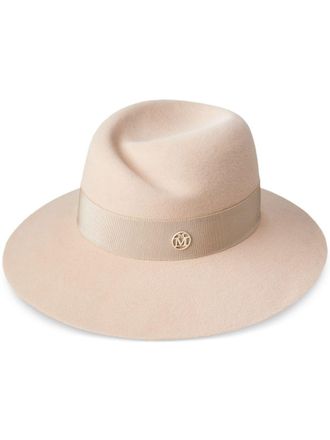 Maison Michel Fedora hoed - Beige