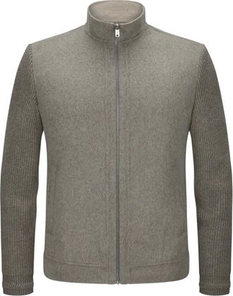 Milestone Lichte jassen - Heren - Zomerjassen - Beige - 2XL - Jassen