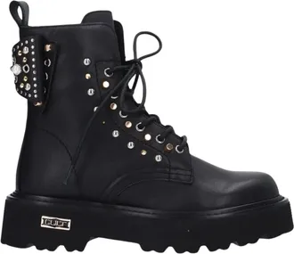 Cult Schoenen, Dames, Zwart, 38 EU, Leer, Slash 4822 Mid