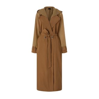 Pinko Mujer, Abrigos, Marr&oacute;n, Talla: S