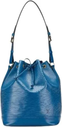 Louis Vuitton Pre-owned Bucket Bags, female, Blue, Size: ONE SIZE Pre-owned Vintage Bucket Bag