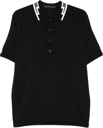 low brand Poloshirt - Heren - Polos - Zwart - XL - Nylon - Tops