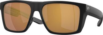 Costa 6S9104 Lido Polarized 910414 Mens Sunglasses Black Size 57