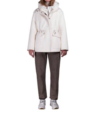 Moorer Zermatt Ladies Down 3-In-1 Coat In White