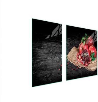 OEM Placa Protectora De Vidrio Para Estufa 90x52 Azul Marino