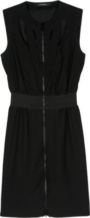 Givenchy 2020s cut-out mini dress - women - Polyester/Acetate/Nylon - 36 - Black