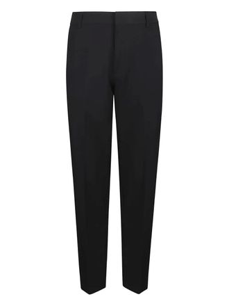 Emporio Armani straight trousers - men - Polyamide/Elastane/Polyester/Cotton - 50 - Black