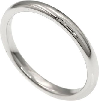 Van Cleef & Arpels Platinum 950 Band Ring (Pre-Owned)