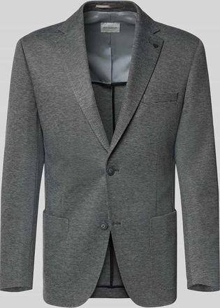 Roy Robson Slim Fit Sakko mit Viskose-Anteil und Reverskragen in Hellgrau, Größe 102