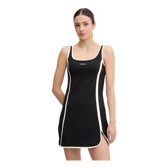 Guess Sarah Mini Jurk - Dames - Jurken - Zwart - Maat: M