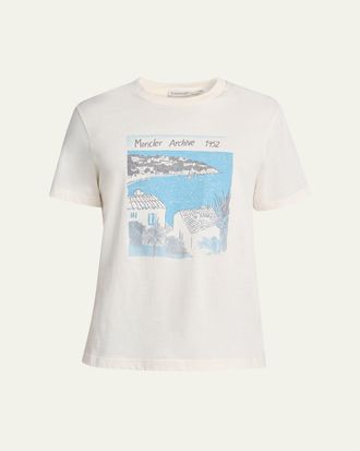 Moncler Mens Moncler Archive 1952 Cotton T-Shirt
