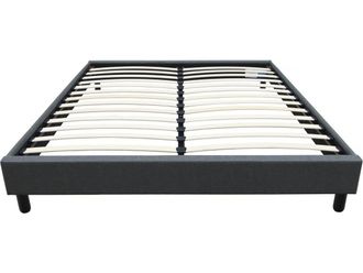 Habitat et Jardin Habitat Et Jardin - Somier De Tela andy - 140 X 190cm - Gris Marengo