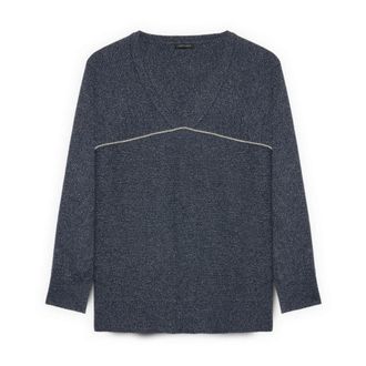 Fiorella Rubino Donna, Maglie, Blu, S, new