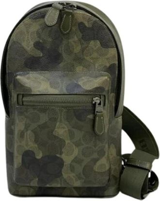 Coach Pre-owned Schoudertas - Heren - Vintage Schoudertas - Groen - ONE Size - Vintage