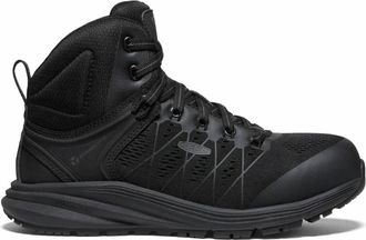 Keen Womens Composite Toe Esd Industrial Work Shoes In Black