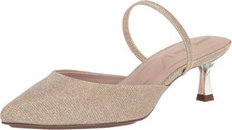 Anne Klein Iella Kitten Heeled Pump Platinum IELL01F9-089 Womens