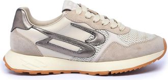 Baldinini Suede Leather Sneaker - Dames - Sneakers - Veelkleurig - 37 EU - Katoen - Schoenen