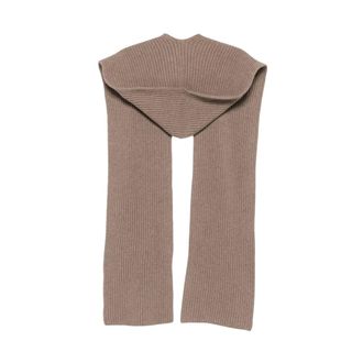 SOEUR Loretta Hooded Scarf - Accessories - Mujer - Beige - ONE SIZE