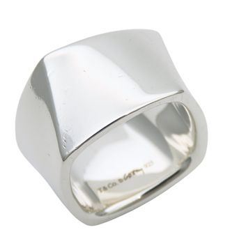 Tiffany & Co. Silver Silver 925 Band Ring (Pre-Owned)