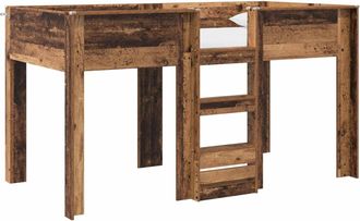 vidaXL Cama Litera Para Ni&ntilde;os Madera Vieja 100 X 200 Cm Vidaxl