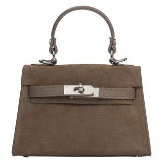Estro & Luminara Mujer, Bolsos, Beige, Talla: ONE Size