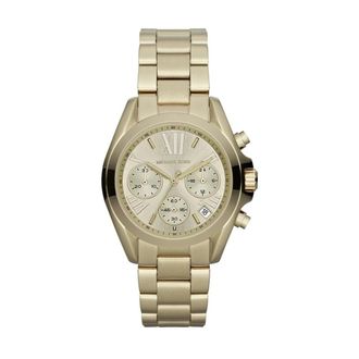 Michael Kors Accessoires, Dames, Geel, ONE Size, Bradshaw Chronograph Horloge