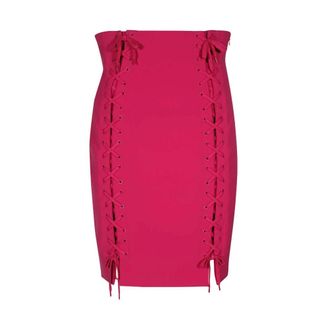 Moschino Side Slit Pencil Skirt