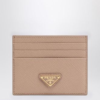 Prada Powder Saffiano card case