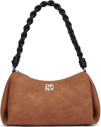 DKNY Remy Top-Zip Shoulder Bag in Tobacco at Nordstrom