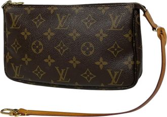 Louis Vuitton Monogram Brown Monogram Pochette (Pre-Owned)