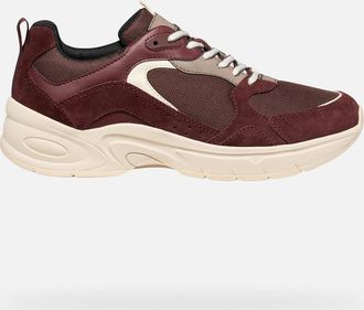 Geox Scarpe Zarvia Donna Bordeaux