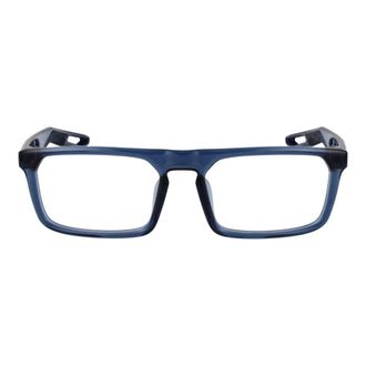 Nike NI-1063757 Stainless Steel Rectangle Eyeglasses - Blue