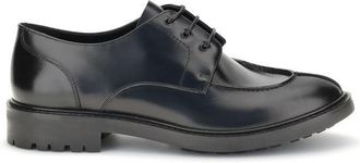 Saint Laurent Black Calf Leather Bos Taurus Oxfords And Mens Derbies