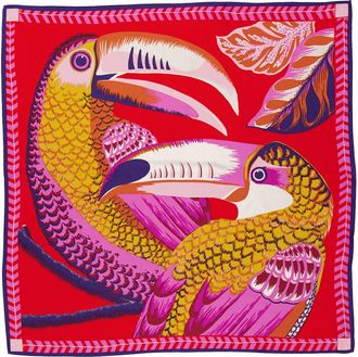 Inou&iuml; Editions Square 65 Toucan Scarf