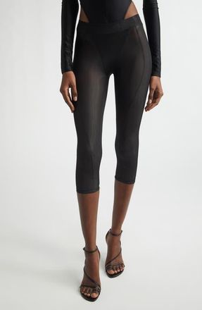 LaQuan Smith Solid Capris in Black at Nordstrom, Size X-Small