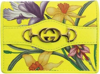 Gucci Pre-owned Wallets, female, Multicolor, Size: ONE SIZE Pre-owned Leather gucci-bags