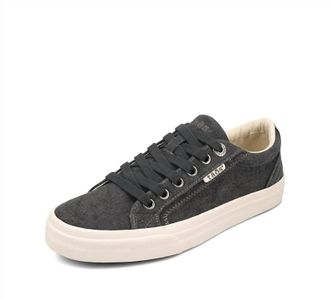 Taos Womens Plim Soul Sneaker In Charcoal