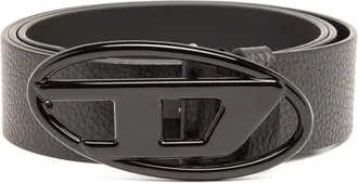 Diesel Black B-1DR Tonal Buckle Belt