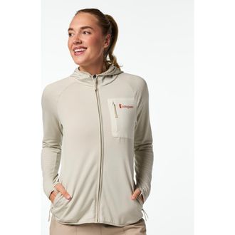 Cotopaxi Otero Fleece Full-Zip Hooded Jacket - Womens in Mineral at Nordstrom, Size X-Large