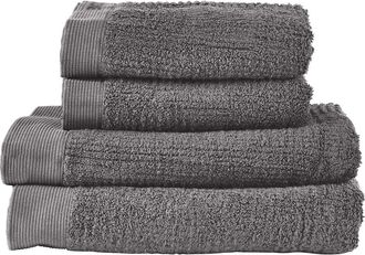 Zone Denmark Classic Set of 2 Bath Towels in Grey at Nordstrom