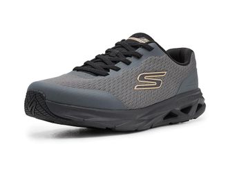 Skechers Glide-step Vortex Avalin Mens Running Shoes Charcoal : 10.5 4E - Extra Wide, Textile