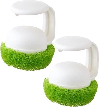 OEM Paquete De 2 Cepillos Para Platos Con Mango, Soporte Para Cepillo De Cocina Y Cepillo Estropajo Para Limpiar Platos
