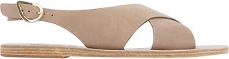 Ancient Greek Sandals Womens Maria Nubuck Sandals In Canapa