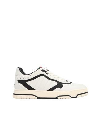 Gucci White Re-Web Low-top Sneakers