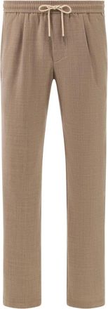 Boggi Milano Broeken, Heren, Beige, L, Broeken