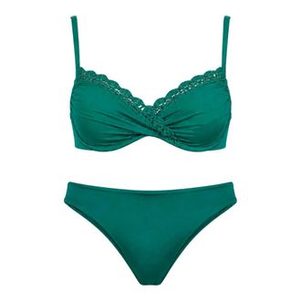 Twinset Two-Piece Bikini - female - Twinset - Bikinis - Green - L - Swimwear