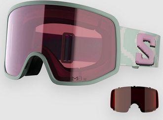 Salomon Sentry Pro S Sigma Iceberg Green Goggle pink