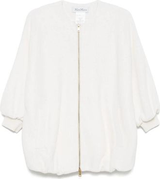 Max Mara Cirino Buitenkleding - Dames - Vesten - Wit - 2XS - Truien & Vesten